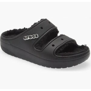 NWT Crocs Unisex Sandals Classic Cozzzy Sandals US Men's 8 Women's 10